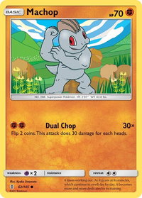 Machop (62) - SM - Guardians Rising (SM02) #62/145 - Common Pokémon Trading Card