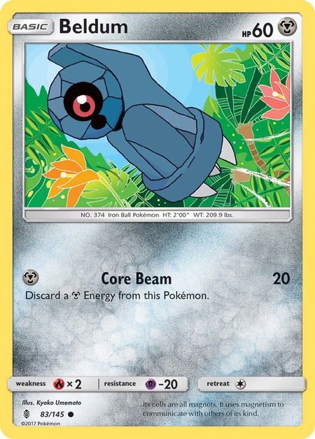 Beldum - SM - Guardians Rising Pokémon trading card