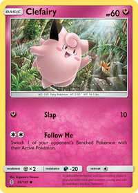 Clefairy - SM - Guardians Rising (SM02) #88/145 - Common Pokémon Trading Card