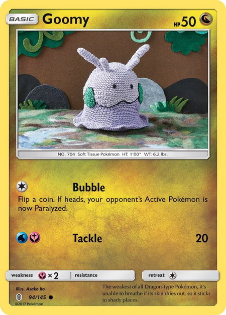 Goomy - SM - Guardians Rising Pokémon trading card