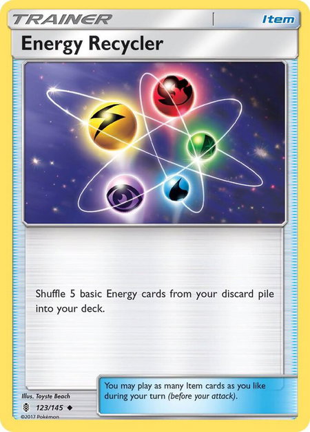 Energy Recycler - SM - Guardians Rising Pokémon trading card