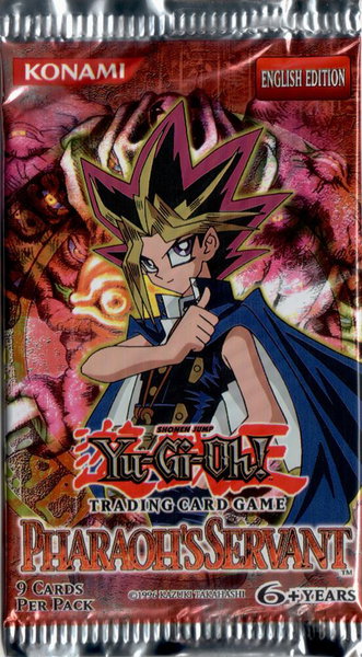 Pharaoh's Servant Booster Pack [Unlimited Edition Worldwide English] - Pharaoh's Servant YuGiOh trading card