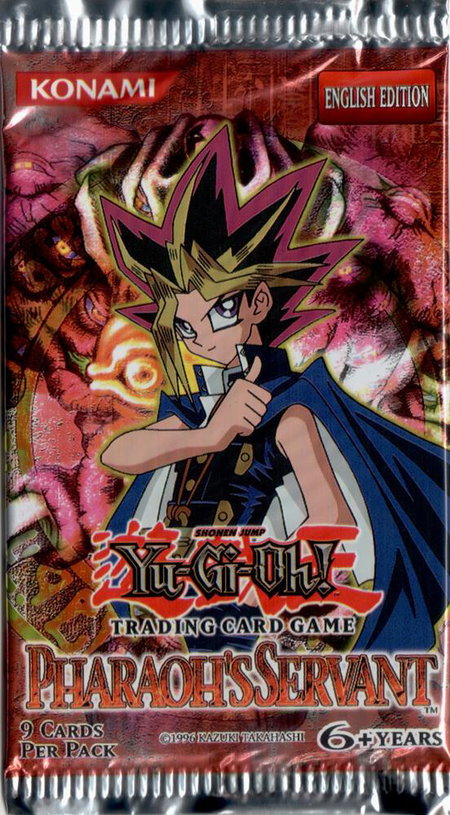Pharaoh's Servant Booster Pack [Unlimited Edition Worldwide English] - Pharaoh's Servant YuGiOh trading card