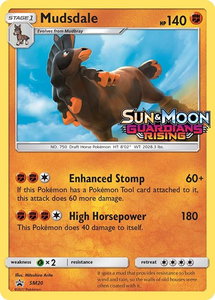 Mudsdale - SM20 (Prerelease) - SM Promos (SMP) #SM20 - Promo Pokémon Trading Card