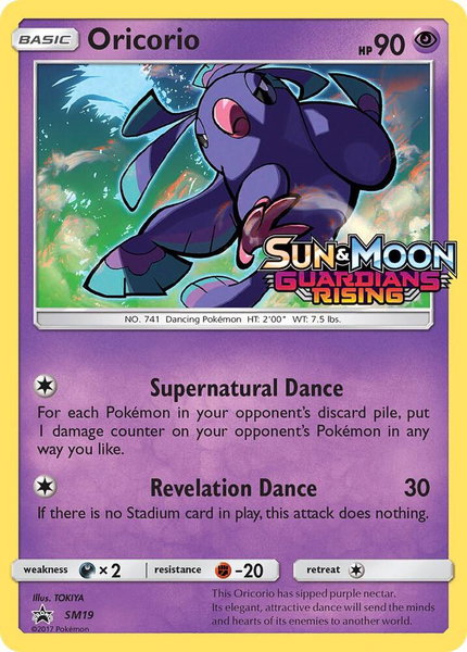 Oricorio - SM19 (Prerelease) - SM Promos Pokémon trading card