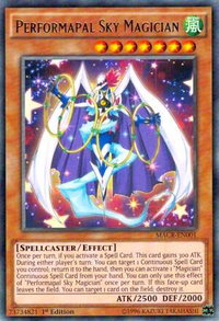 Performapal Sky Magician - Maximum Crisis (MACR) #MACR-EN001 - Rare YuGiOh Trading Card