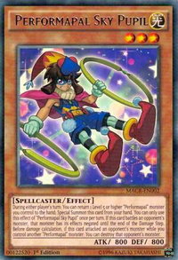Performapal Sky Pupil - Maximum Crisis (MACR) #MACR-EN002 - Rare YuGiOh Trading Card