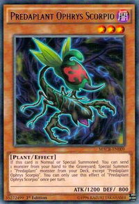 Predaplant Ophrys Scorpio - Maximum Crisis (MACR) #MACR-EN009 - Rare YuGiOh Trading Card