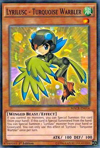 Lyrilusc - Turquoise Warbler - Maximum Crisis (MACR) #MACR-EN014 - Common / Short Print YuGiOh Trading Card