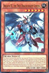 Dreiath III, the True Dracocavalry General - Maximum Crisis (MACR) #MACR-EN023 - Ultra Rare YuGiOh Trading Card