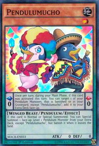 Pendulumucho - Maximum Crisis (MACR) #MACR-EN033 - Super Rare YuGiOh Trading Card