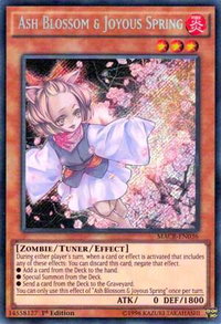 Ash Blossom & Joyous Spring - Maximum Crisis (MACR) #MACR-EN036 - Secret Rare YuGiOh Trading Card