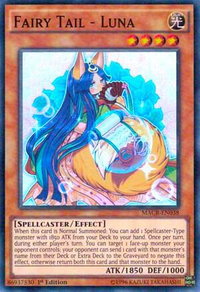 Fairy Tail - Luna - Maximum Crisis (MACR) #MACR-EN038 - Super Rare YuGiOh Trading Card