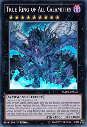 True King of All Calamities - Maximum Crisis YuGiOh trading card
