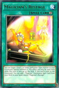 Magician's Restage - Maximum Crisis (MACR) #MACR-EN051 - Rare YuGiOh Trading Card