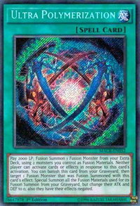 Ultra Polymerization - Maximum Crisis (MACR) #MACR-EN052 - Secret Rare YuGiOh Trading Card