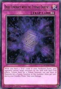 Dark Contract with the Eternal Darkness - Maximum Crisis (MACR) #MACR-EN068 - Rare YuGiOh Trading Card