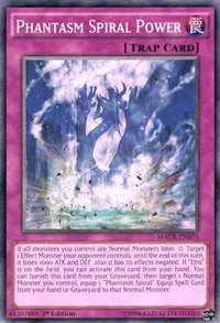 Phantasm Spiral Power - Maximum Crisis (MACR) #MACR-EN073 - Common / Short Print YuGiOh Trading Card