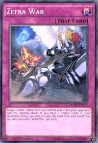 Zefra War - Maximum Crisis (MACR) #MACR-EN077 - Common / Short Print YuGiOh Trading Card