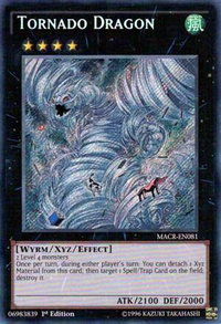 Tornado Dragon - Maximum Crisis (MACR) #MACR-EN081 - Secret Rare YuGiOh Trading Card