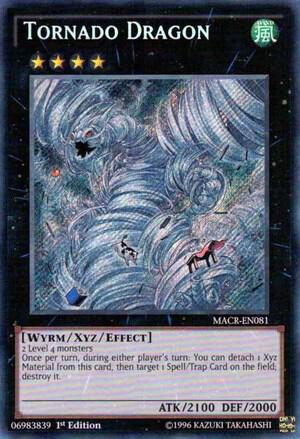 Tornado Dragon trading card from Maximum Crisis Tornado Dragon - Maximum Crisis YuGiOh trading card