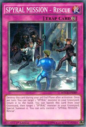 SPYRAL MISSION - Rescue - Maximum Crisis YuGiOh trading card