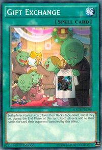 Gift Exchange - Maximum Crisis (MACR) #MACR-EN090 - Common / Short Print YuGiOh Trading Card