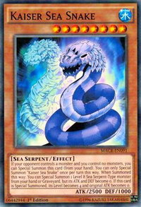 Kaiser Sea Snake - Maximum Crisis (MACR) #MACR-EN091 - Common / Short Print YuGiOh Trading Card