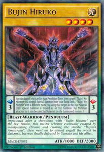 Bujin Hiruko - Maximum Crisis (MACR) #MACR-EN092 - Rare YuGiOh Trading Card