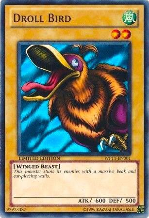 Droll Bird - World Championship 2011 Card Pack YuGiOh trading card