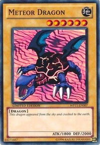 Meteor Dragon - World Championship 2011 Card Pack (WP11) #WP11-EN007 - Super Rare YuGiOh Trading Card