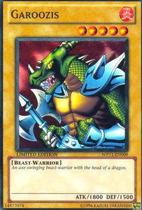 Garoozis - World Championship 2011 Card Pack (WP11) #WP11-EN009 - Super Rare YuGiOh Trading Card