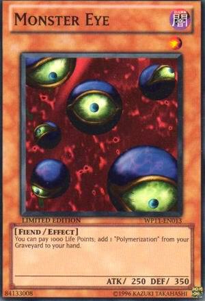 Monster Eye - World Championship 2011 Card Pack YuGiOh trading card