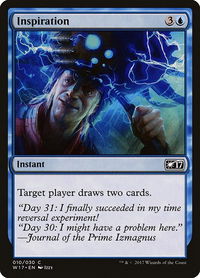 Inspiration - Welcome Deck 2017 (W17) #10 - Common Magic: The Gathering Trading Card