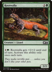 Rootwalla - Welcome Deck 2017 (W17) #27 - Common Magic: The Gathering Trading Card