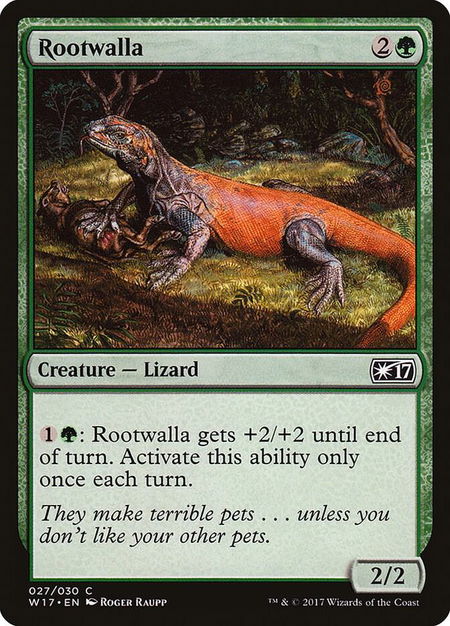 Rootwalla - Welcome Deck 2017 Magic: The Gathering trading card