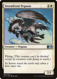 Stormfront Pegasus - Welcome Deck 2017 (W17) #5 - Uncommon Magic: The Gathering Trading Card