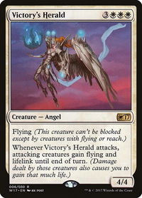 Victory's Herald - Welcome Deck 2017 (W17) #6 - Rare Magic: The Gathering Trading Card