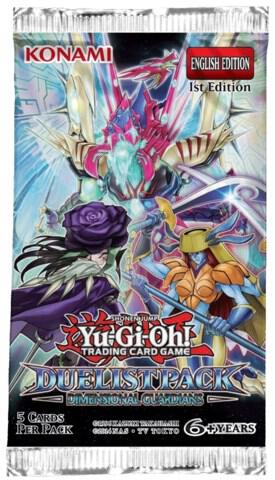 Duelist Pack: Dimensional Guardians Booster Pack - Duelist Pack: Dimensional Guardians YuGiOh trading card