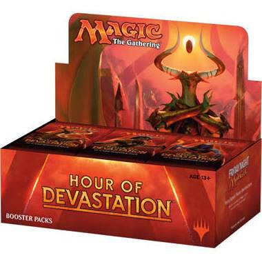 Hour of Devastation - Booster Box trading card from Hour of Devastation Hour of Devastation - Booster Box - Hour of Devastation Magic: The Gathering trading card