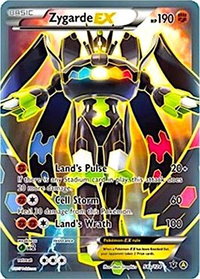 Zygarde EX - 54a/124 - Alternate Art Promos (PR) #054a/124 - Rare Pokémon Trading Card