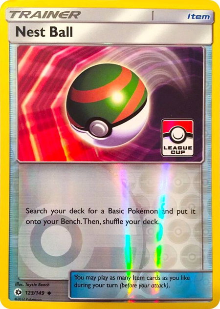 Nest Ball - 123/149 (League Cup) - League & Championship Cards Pokémon trading card