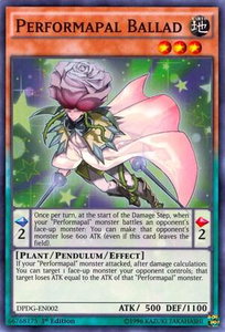 Performapal Ballad - Duelist Pack: Dimensional Guardians (DPDG) #DPDG-EN002 - Super Rare YuGiOh Trading Card