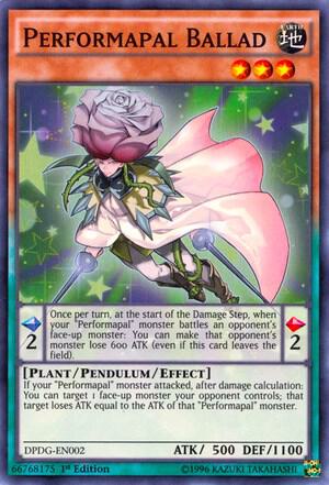 Performapal Ballad - Duelist Pack: Dimensional Guardians YuGiOh trading card