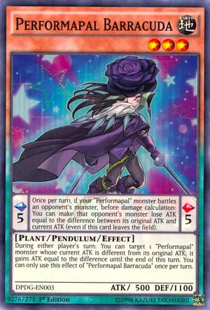 Performapal Barracuda - Duelist Pack: Dimensional Guardians YuGiOh trading card