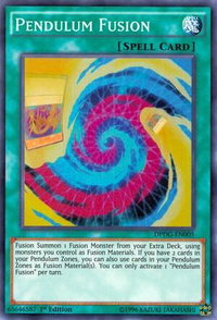 Pendulum Fusion - Duelist Pack: Dimensional Guardians (DPDG) #DPDG-EN005 - Super Rare YuGiOh Trading Card