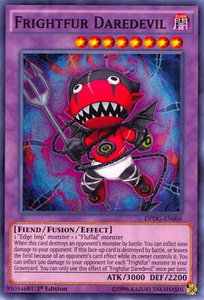 Frightfur Daredevil - Duelist Pack: Dimensional Guardians (DPDG) #DPDG-EN006 - Super Rare YuGiOh Trading Card