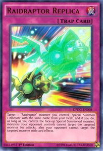 Raidraptor Replica - Duelist Pack: Dimensional Guardians (DPDG) #DPDG-EN008 - Ultra Rare YuGiOh Trading Card