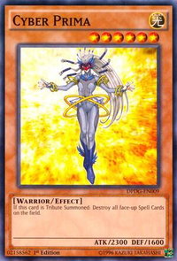 Cyber Prima - Duelist Pack: Dimensional Guardians (DPDG) #DPDG-EN009 - Common / Short Print YuGiOh Trading Card