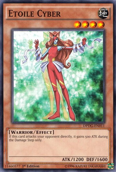 Etoile Cyber trading card from Duelist Pack: Dimensional Guardians Etoile Cyber - Duelist Pack: Dimensional Guardians YuGiOh trading card